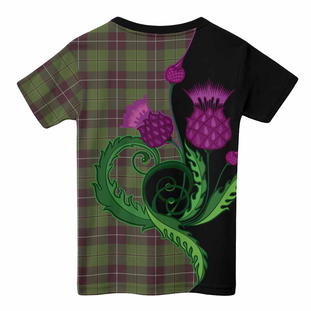 Raeside Tartan Kid T-shirt Traditional Scottish Thistle