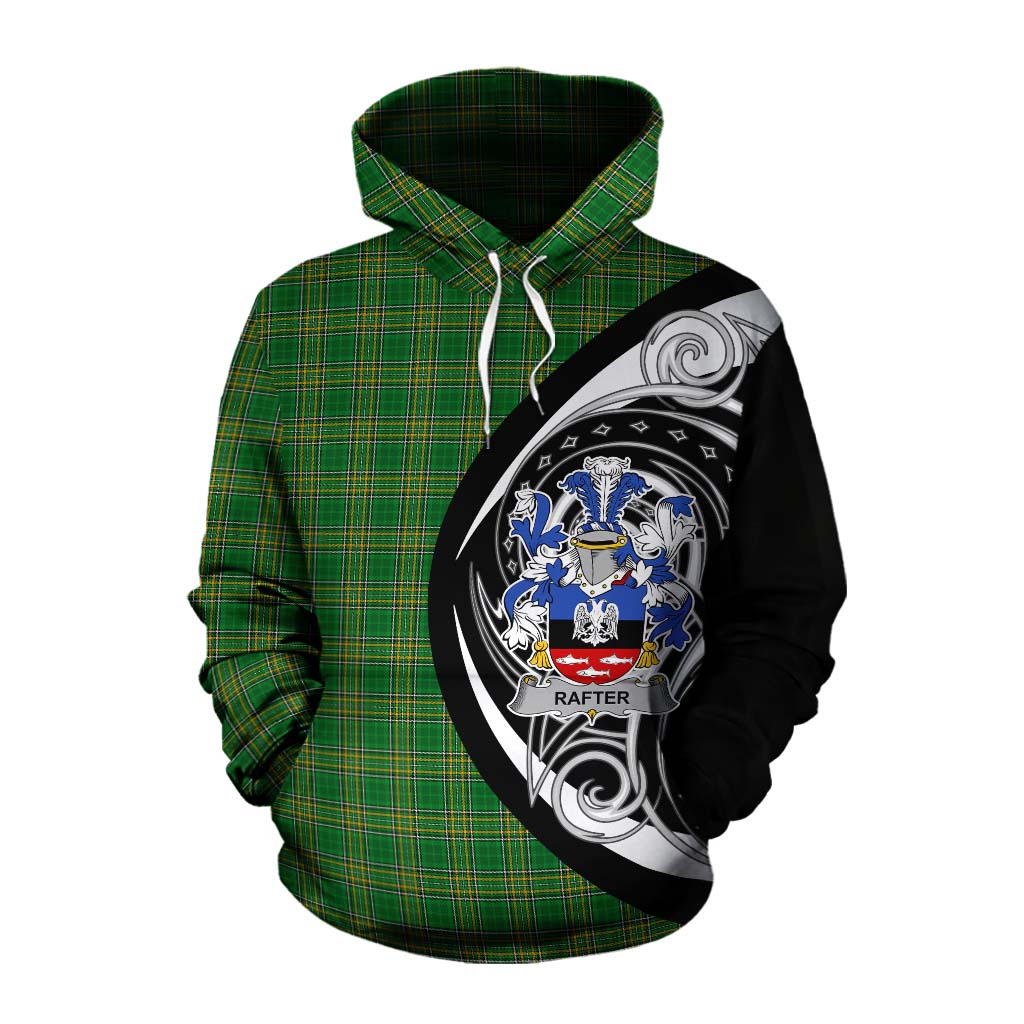 Rafter Irish Clan Cotton Hoodie Celtic Circle Style Pullover Hoodie XS - Tartan Vibes Clothing