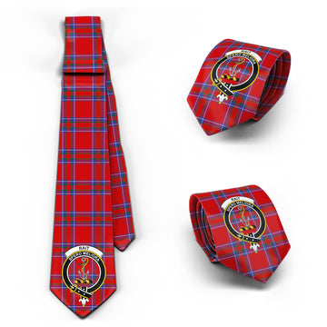 Rait Tartan Classic Necktie with Family Crest