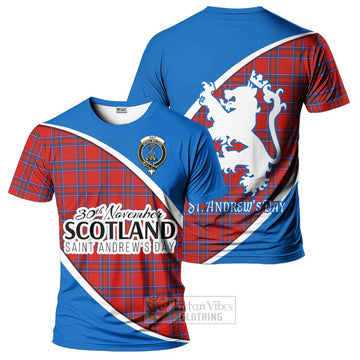 Tartan Vibes Clothing Rait Family Crest Tartan T-Shirt Celebrate Saint Andrew's Day in Style