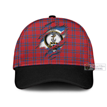 Rait Tartan Classic Cap with Family Crest In Me Style
