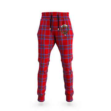 Rait Tartan Joggers Pants with Family Crest