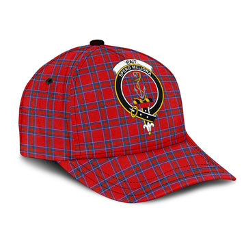 Rait Tartan Classic Cap with Family Crest