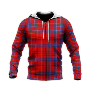 Rait Tartan Knitted Hoodie
