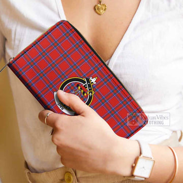 Rait Tartan Women's Leather Wallet with Family Crest