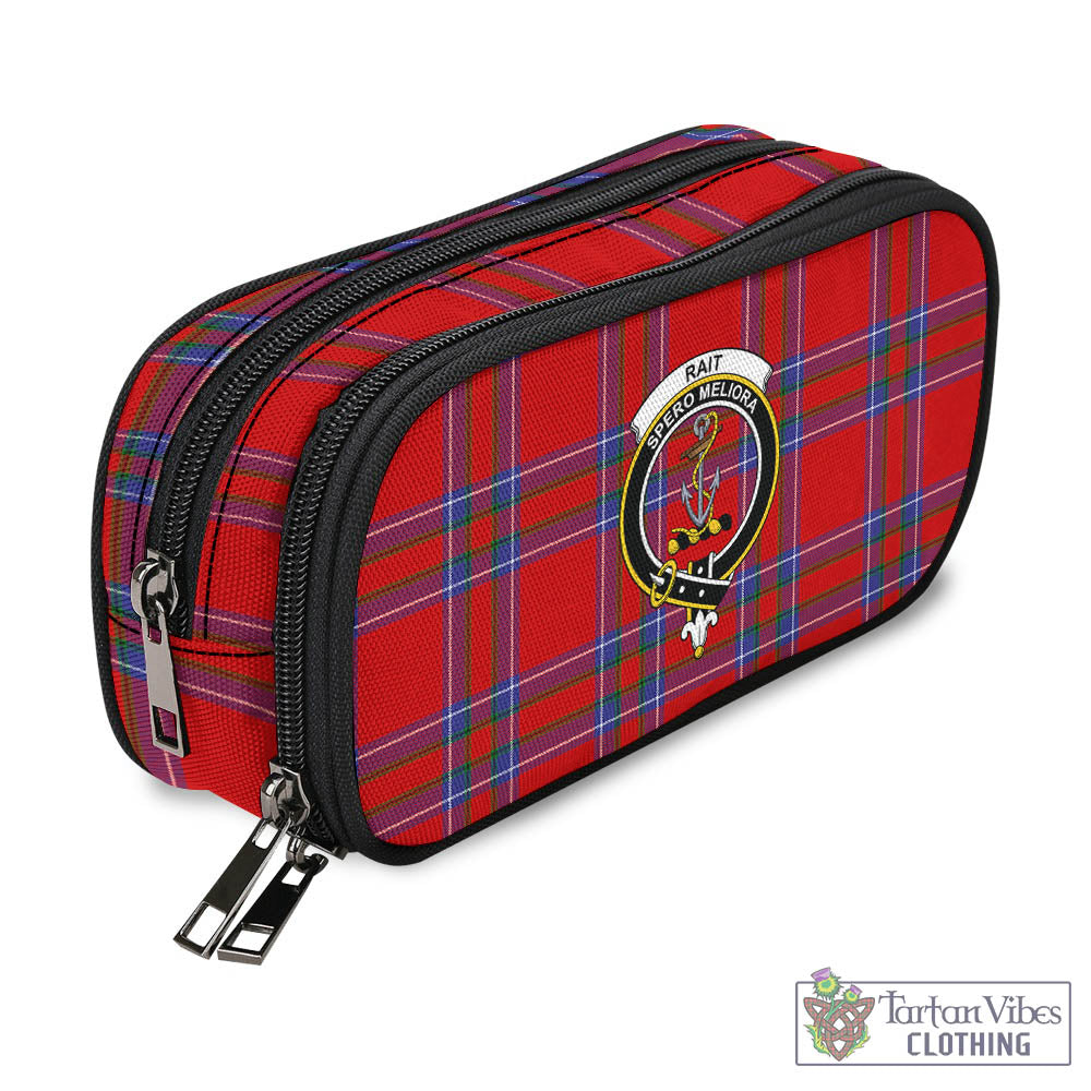 Tartan Vibes Clothing Rait Tartan Pen and Pencil Case with Family Crest