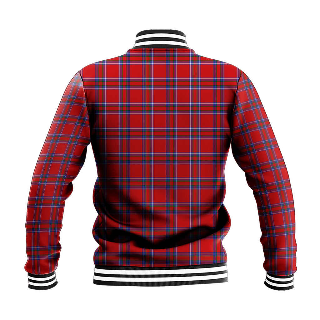 Rait Tartan Baseball Jacket with Family Crest - Tartan Vibes Clothing