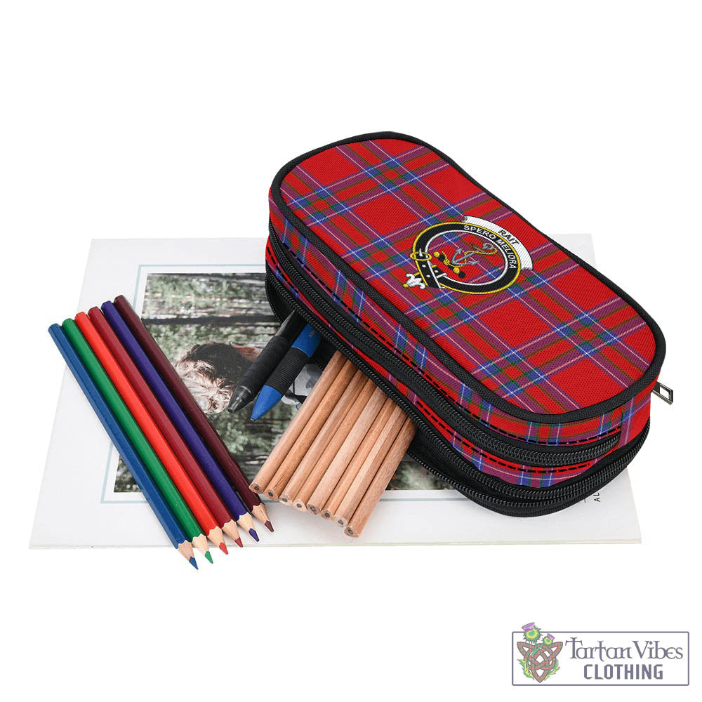 Tartan Vibes Clothing Rait Tartan Pen and Pencil Case with Family Crest