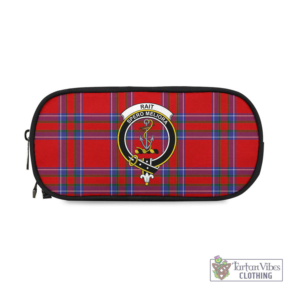 Tartan Vibes Clothing Rait Tartan Pen and Pencil Case with Family Crest