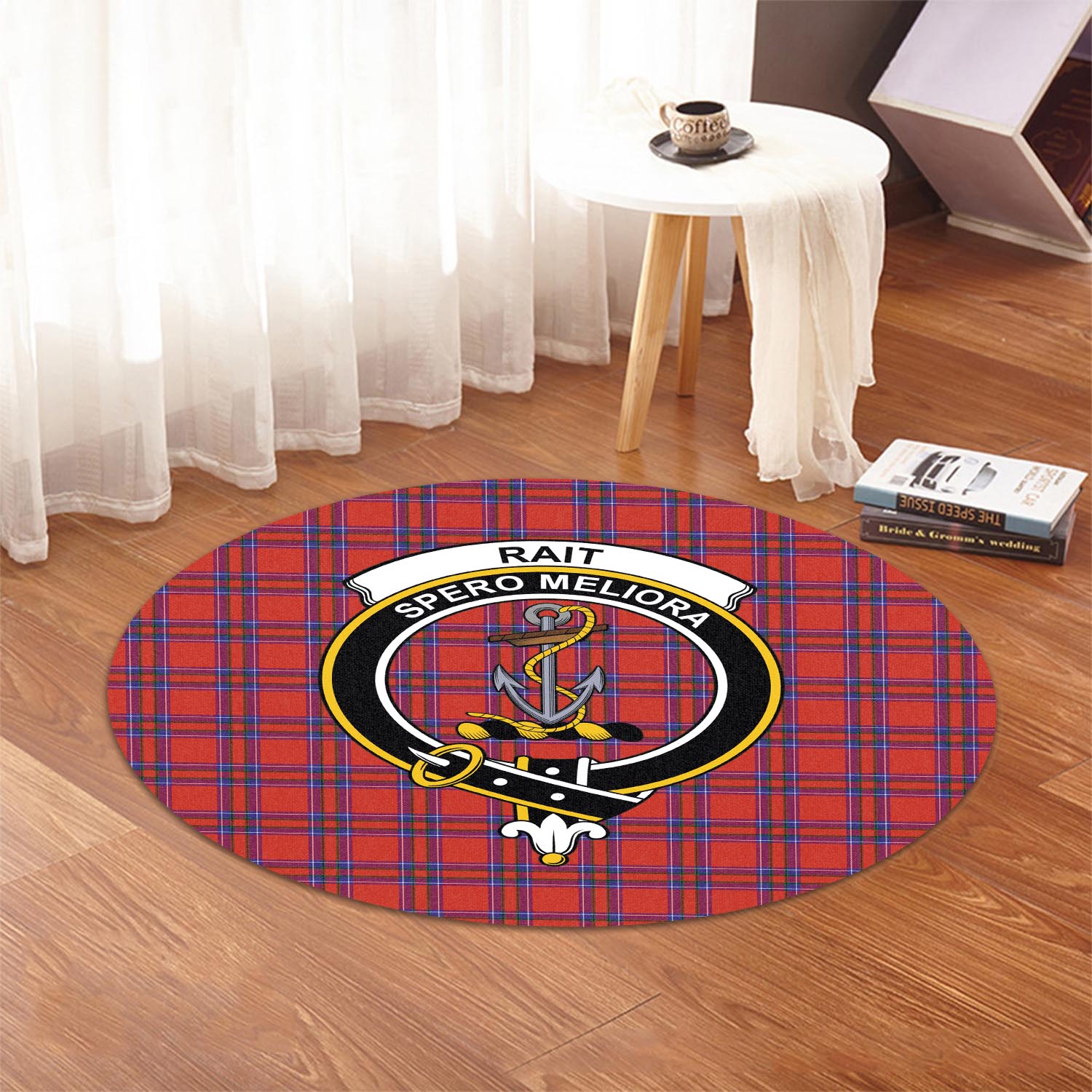 rait-tartan-round-rug-with-family-crest