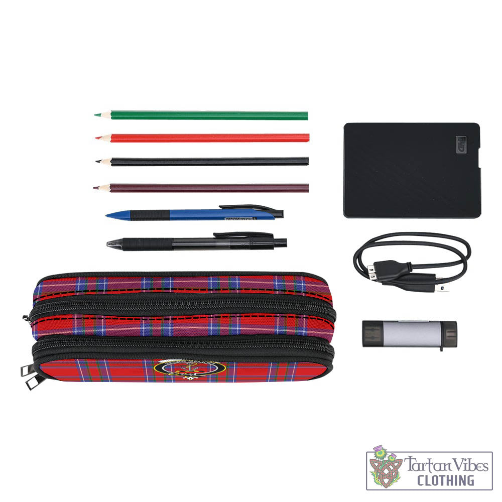 Tartan Vibes Clothing Rait Tartan Pen and Pencil Case with Family Crest
