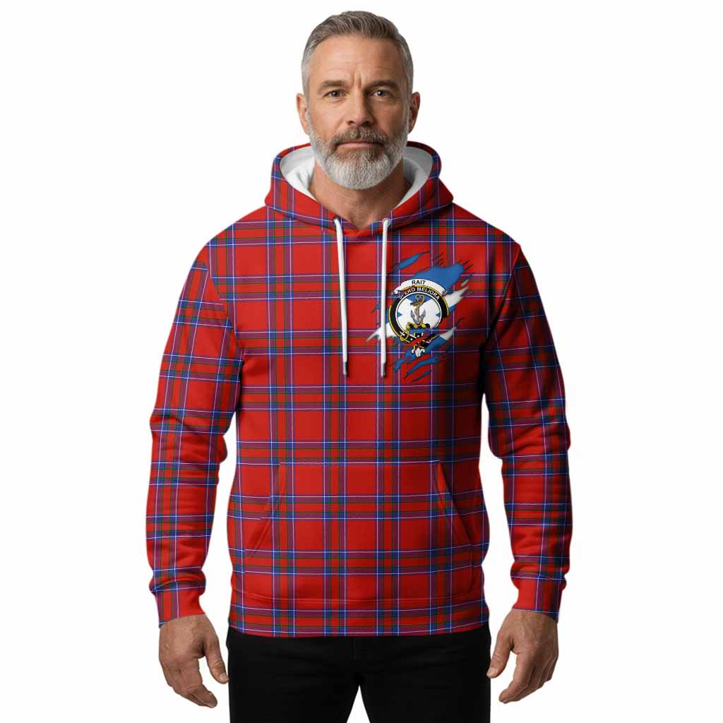 Rait Clan Crest In Me Tartan Hoodie Scotland Flag Style