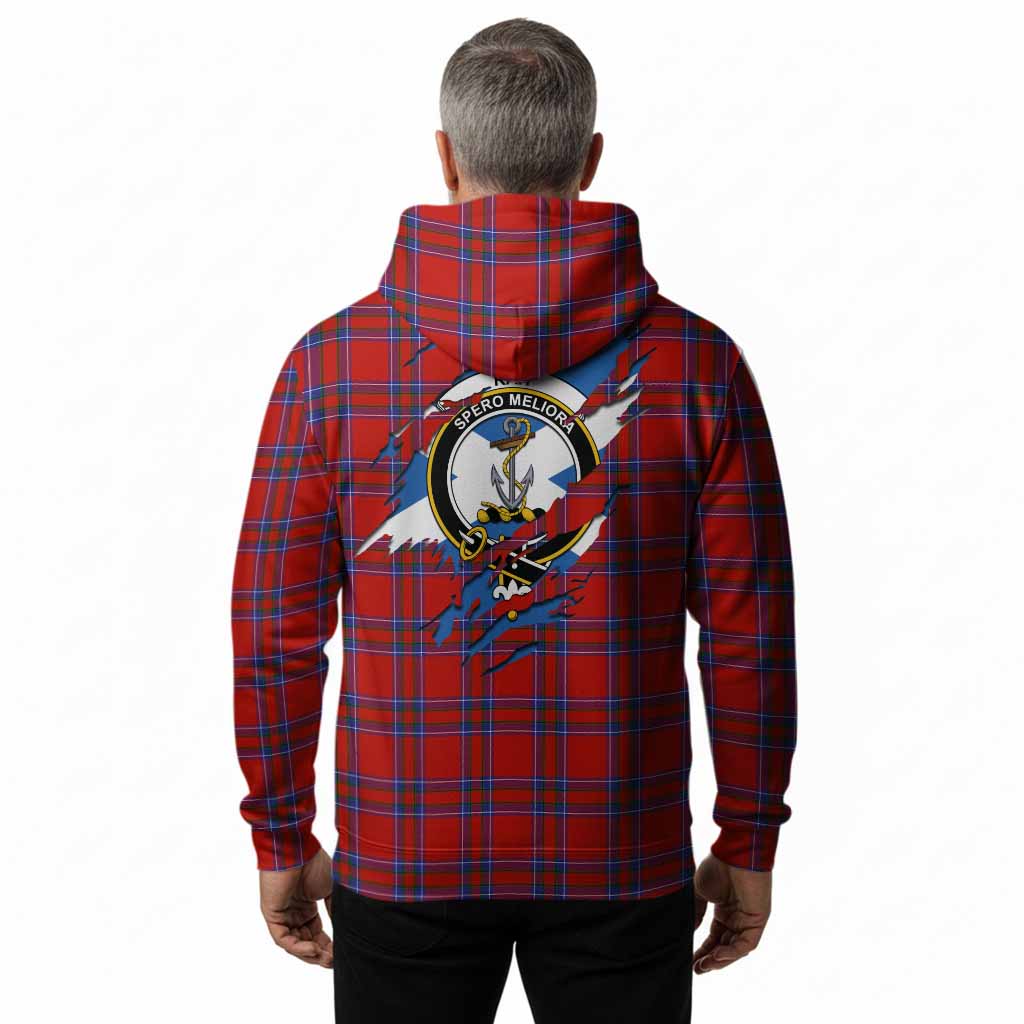 Rait Clan Crest In Me Tartan Hoodie Scotland Flag Style