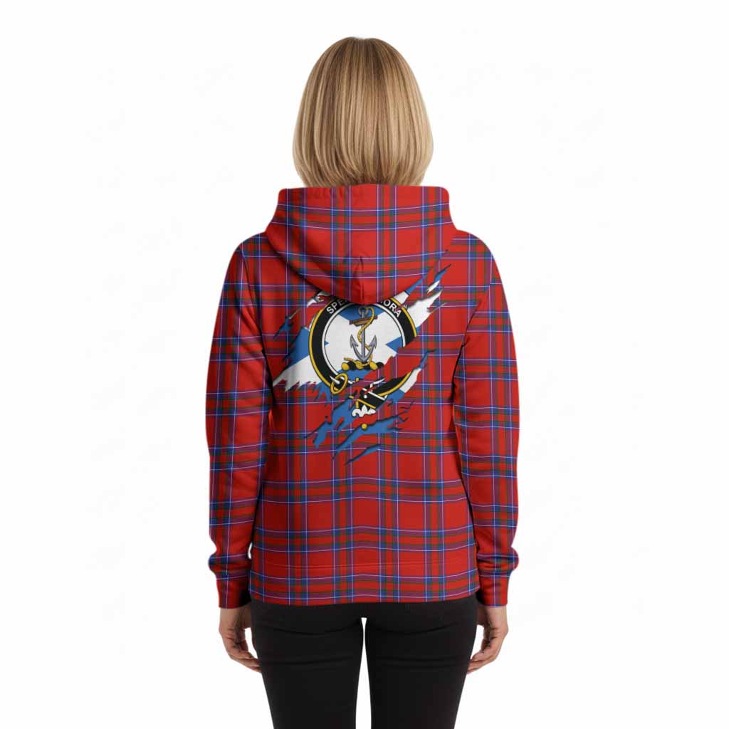 Rait Clan Crest In Me Tartan Hoodie Scotland Flag Style