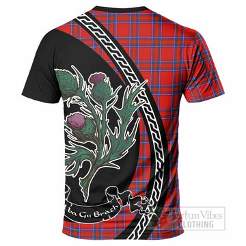 Rait Family Crest Tartan T-Shirt Alba Thistle Inspired - Tartan Vibes Clothing