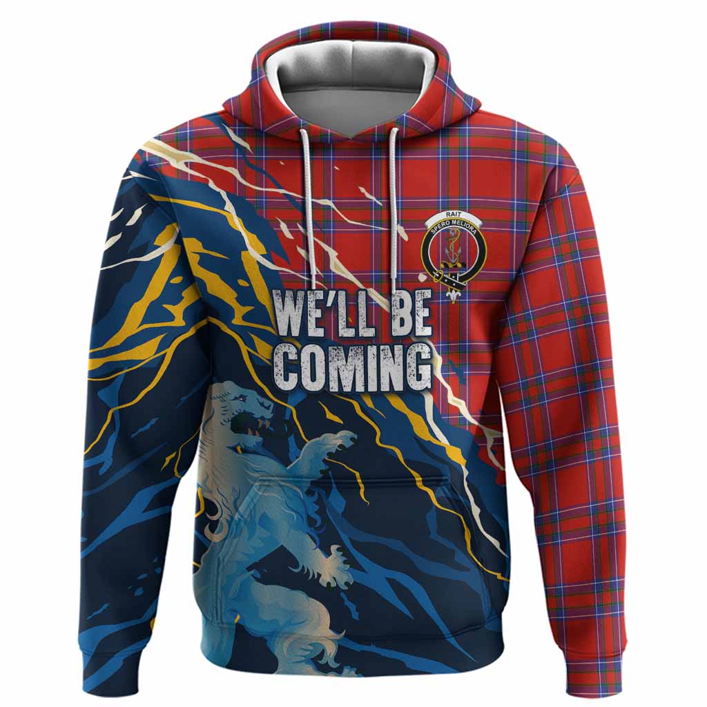 Rait Scotland Tartan Hoodie WC2026 Football - We'll Be Coming