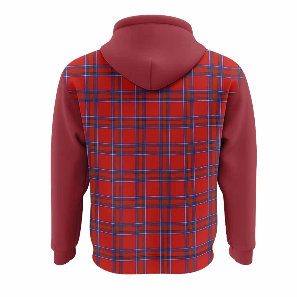 Rait Tartan Accent Hoodie with Family Crest