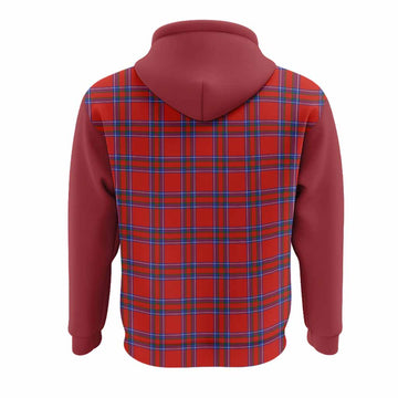 Rait Tartan Accent Hoodie with Family Crest
