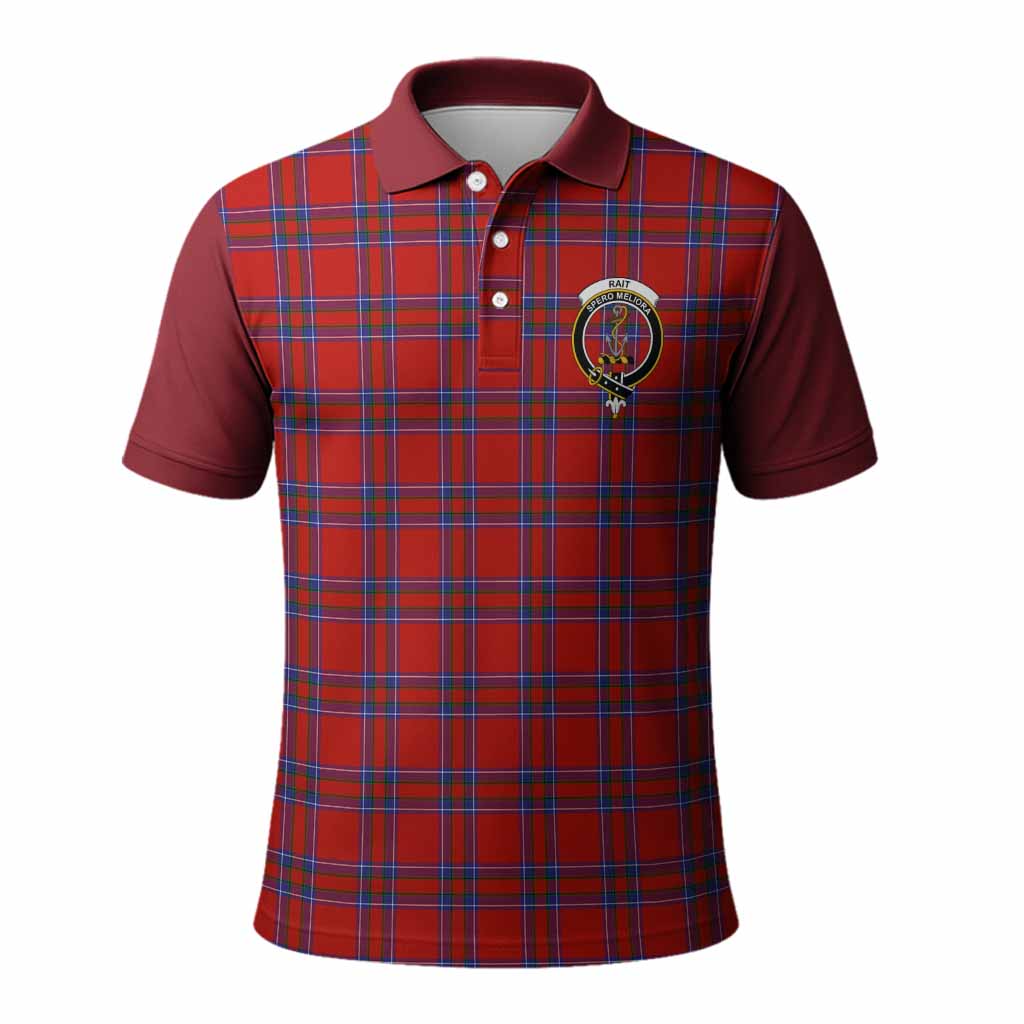 Rait Tartan Accent Polo Shirt with Family Crest