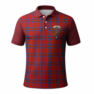 Rait Tartan Accent Polo Shirt with Family Crest