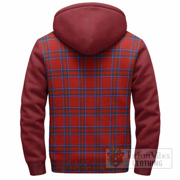 Rait Tartan Accent Sherpa Hoodie with Family Crest