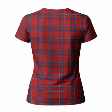 Rait Tartan Accent Women T shirt with Family Crest