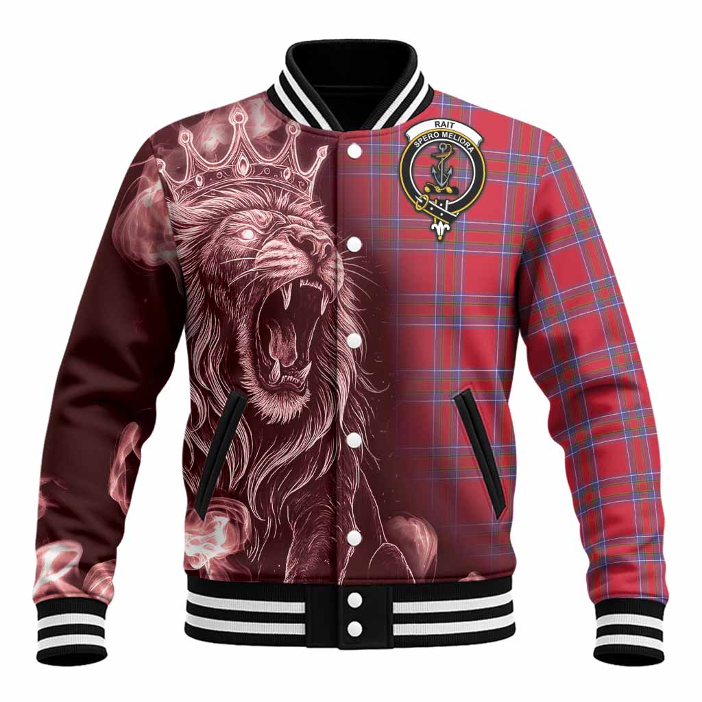 Rait Tartan Baseball Jacket Roaring Lion Heritage