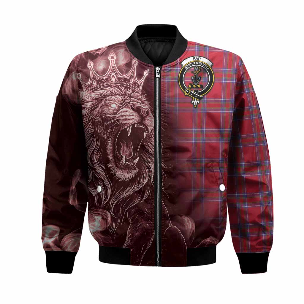 Rait Tartan Bomber Jacket Roaring Lion Heritage