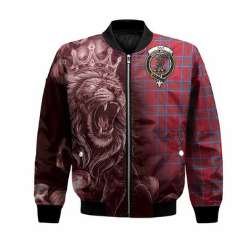 Rait Tartan Bomber Jacket Roaring Lion Heritage