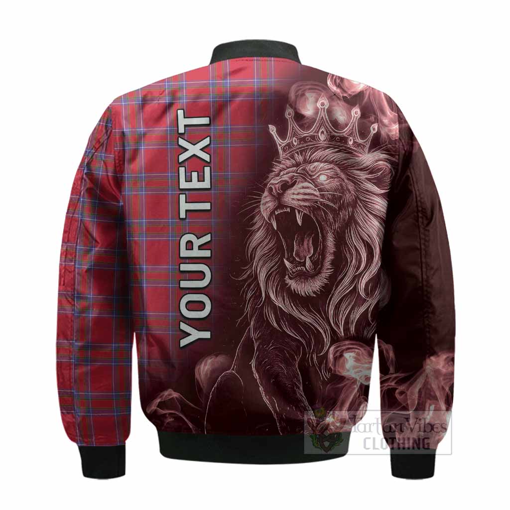 Rait Tartan Bomber Jacket Roaring Lion Heritage