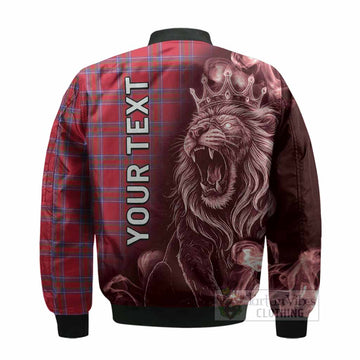 Rait Tartan Bomber Jacket Roaring Lion Heritage