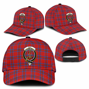 Rait Tartan Classic Cap with Family Crest