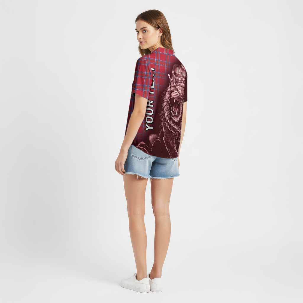 Rait Tartan Cotton Hawaiian Shirt Roaring Lion Heritage