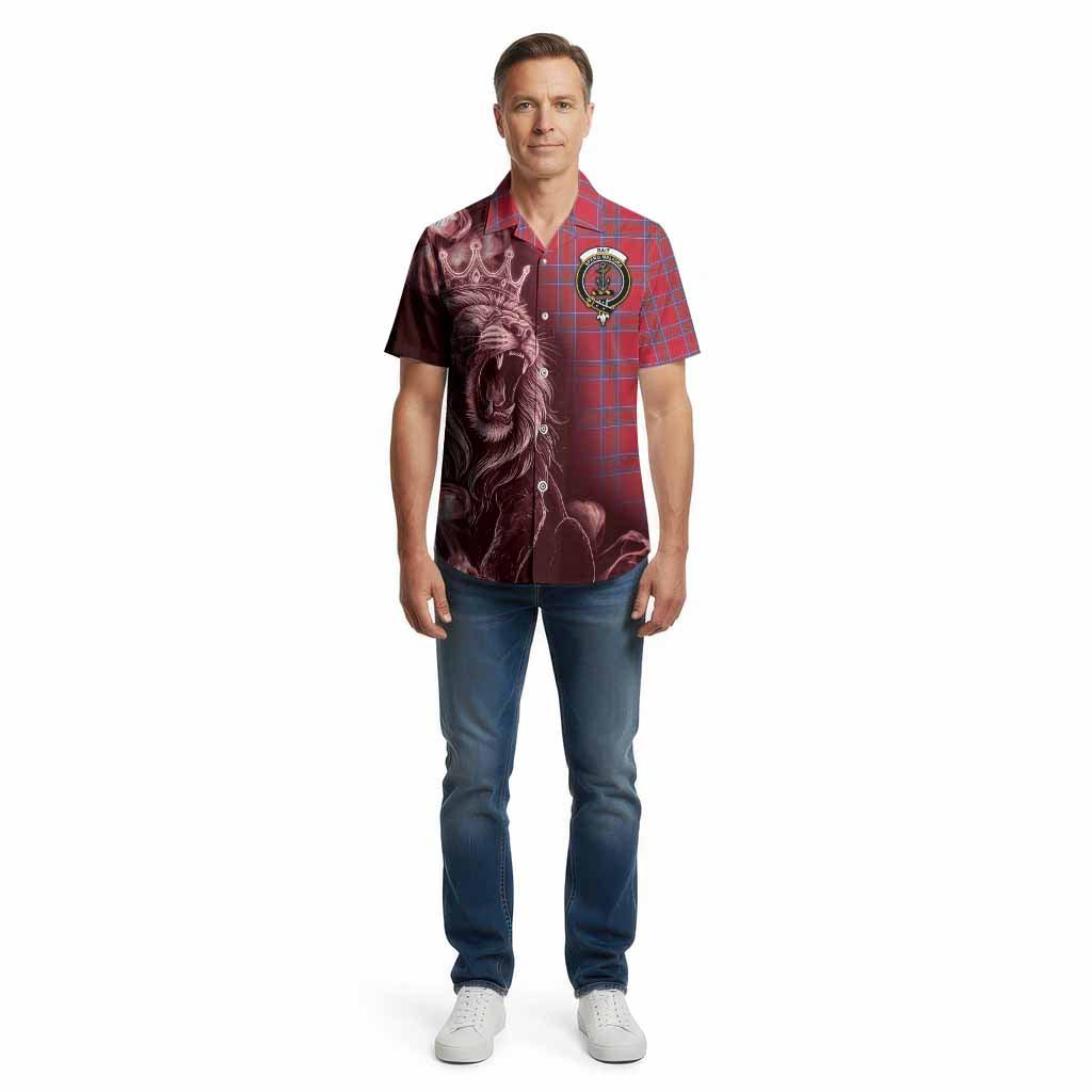 Rait Tartan Cotton Hawaiian Shirt Roaring Lion Heritage