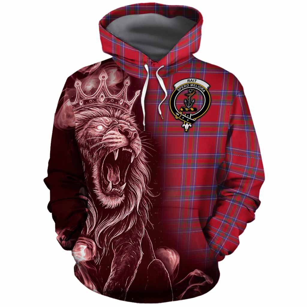 Rait Tartan Cotton Hoodie Roaring Lion Heritage
