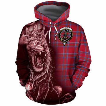 Rait Tartan Cotton Hoodie Roaring Lion Heritage