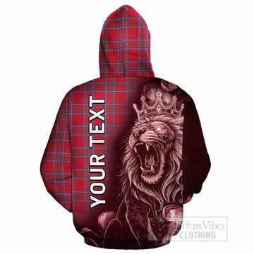 Rait Tartan Cotton Hoodie Roaring Lion Heritage
