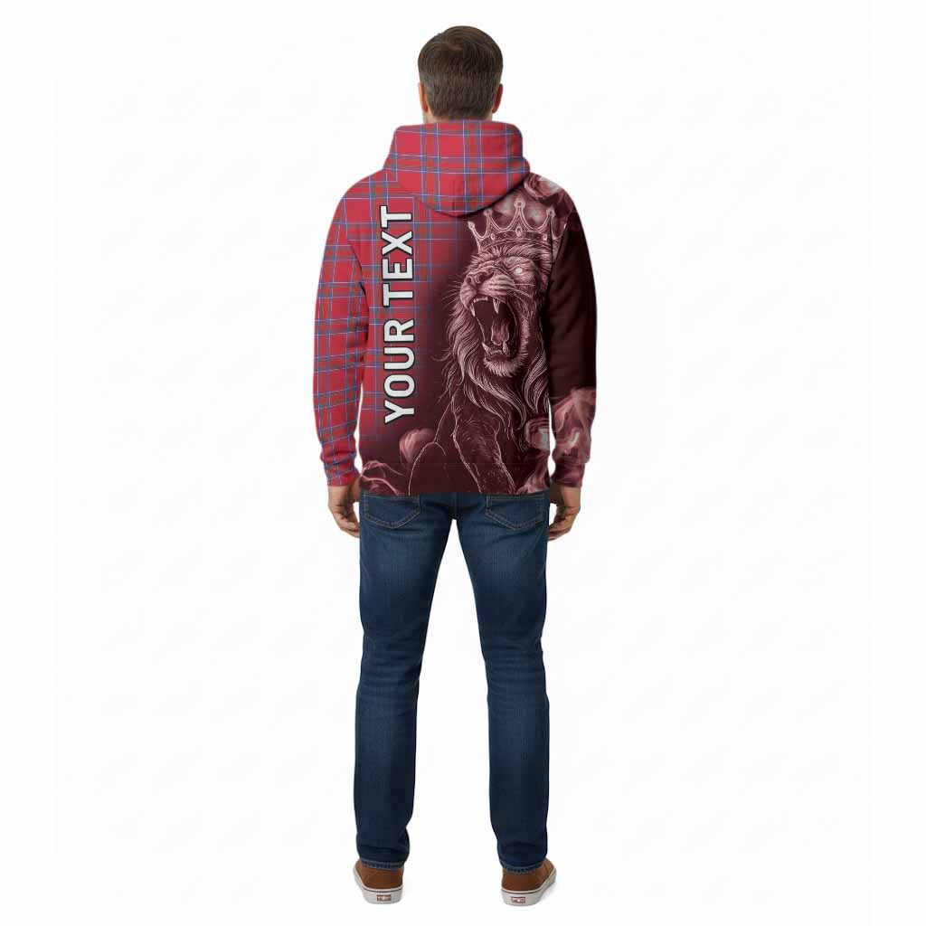 Rait Tartan Cotton Hoodie Roaring Lion Heritage