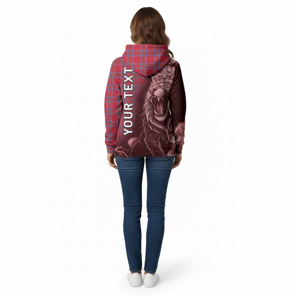 Rait Tartan Cotton Hoodie Roaring Lion Heritage
