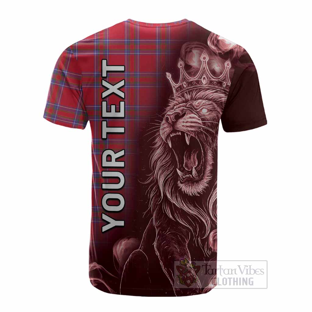 Rait Tartan Cotton T-shirt Roaring Lion Heritage