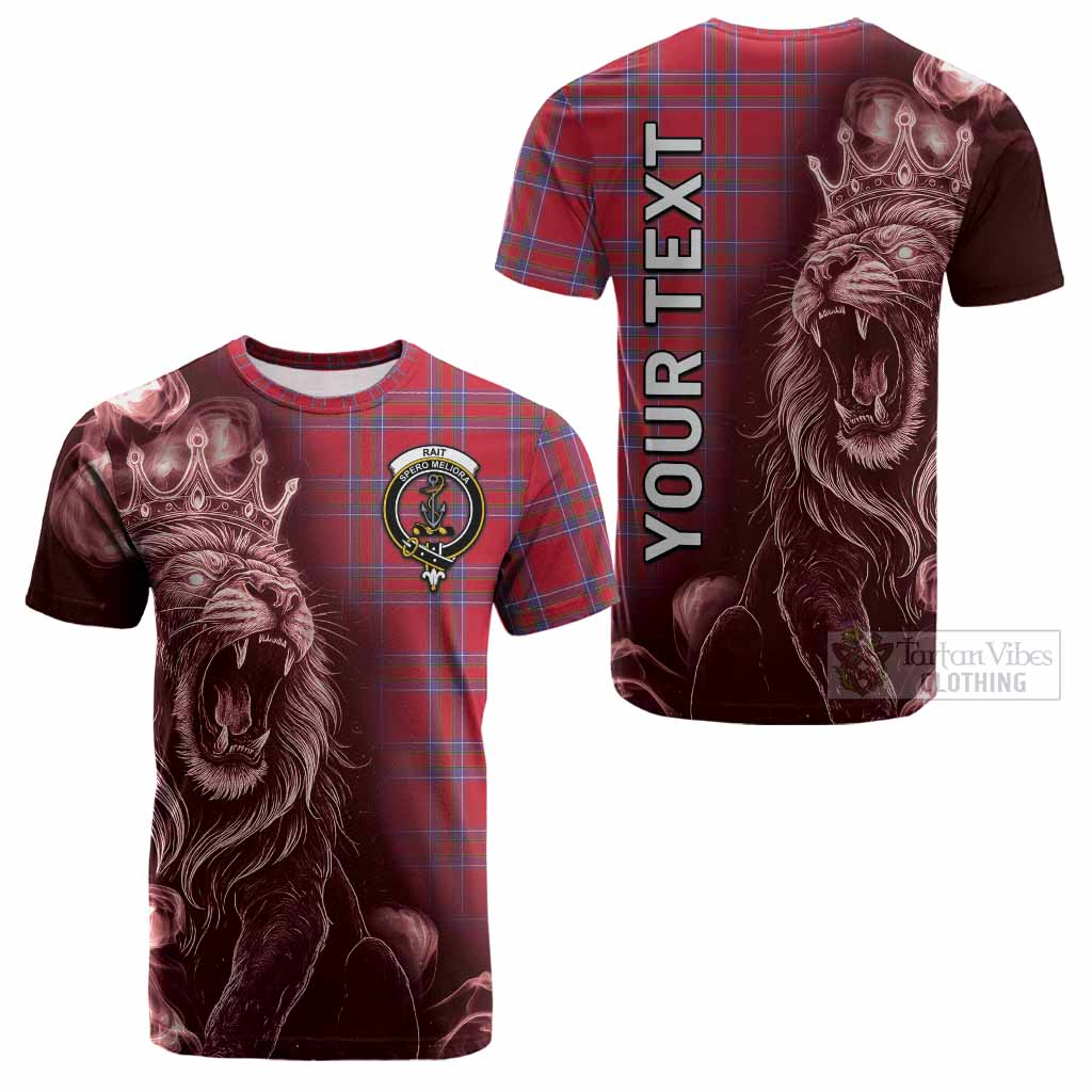 Rait Tartan Cotton T-shirt Roaring Lion Heritage