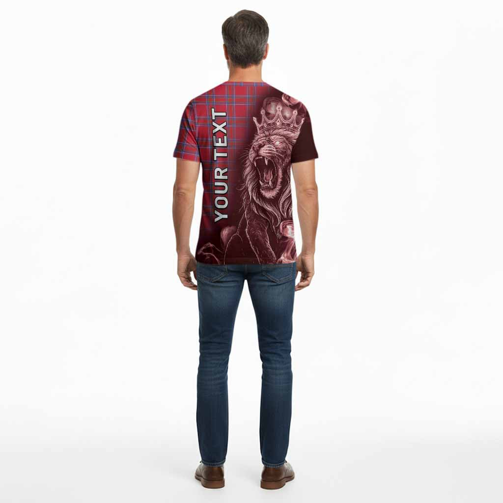 Rait Tartan Cotton T-shirt Roaring Lion Heritage