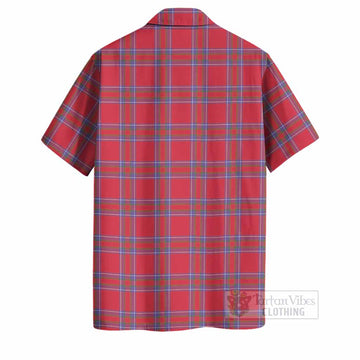 Rait Tartan Crest Hawaiian Shirt Ferocious Lion Style