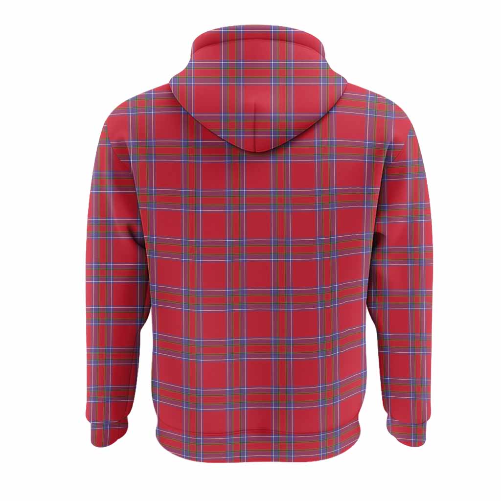 Rait Tartan Crest Hoodie Ferocious Lion Style