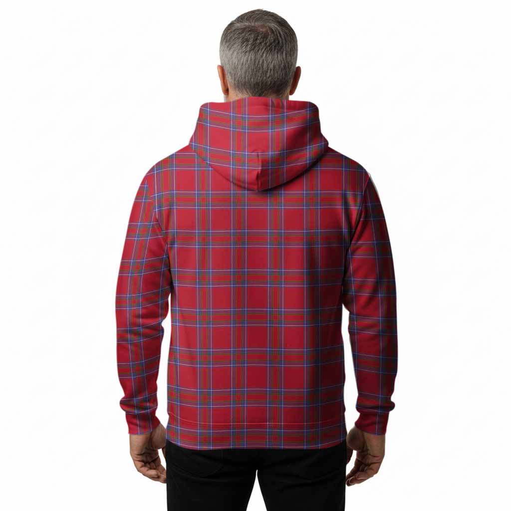 Rait Tartan Crest Hoodie Ferocious Lion Style