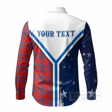 Rait Tartan Crest Long Sleeve Button Shirts Scottish-American Heritage