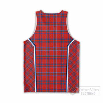 Rait Tartan Crest Men Tank Top Scotland Coat of Arm Flag Style - Tartan Vibes Clothing