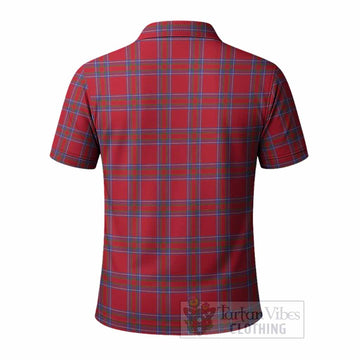Rait Tartan Crest Polo Shirt Ferocious Lion Style