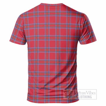 Rait Tartan Crest T-Shirt Ferocious Lion Style