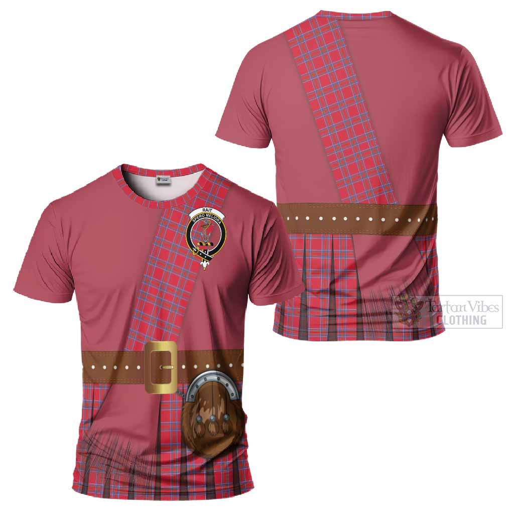 Rait Tartan Crest T-Shirt Kilt Costume Style